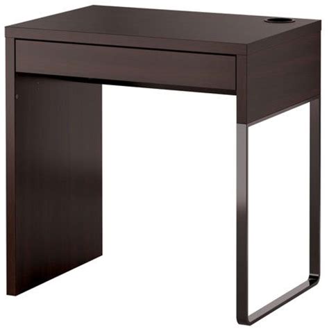 ikea desk with drawers black|ikea small black computer desk.